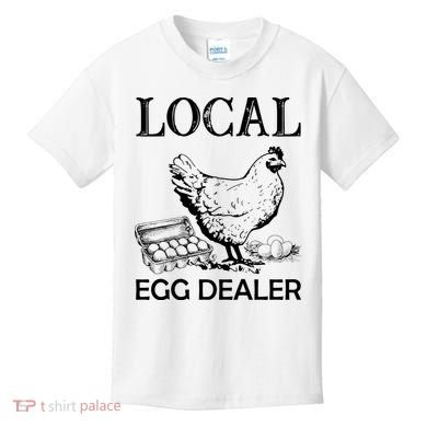 Local Egg Dealer Funny Chicken Kids T-Shirt