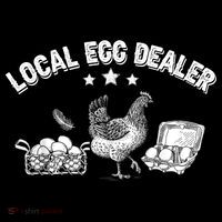 Local Egg Dealer Funny Bleached Chicken Lover Farm Farmer Coffee Mug thumb 5
