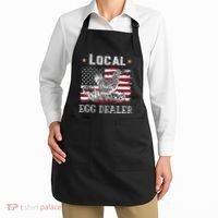 Local Egg Dealer Funny American Flag Apron thumb 2