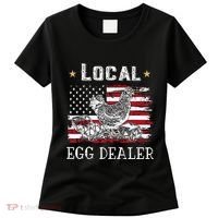 Local Egg Dealer Funny American Flag Women's T-Shirt thumb 0