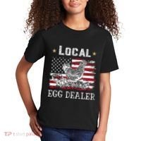 Local Egg Dealer Funny American Flag Kids T-Shirt thumb 2