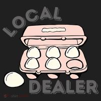 Local Egg Dealer Happy Easter Local Egg Dealer Farmer Farming Women's Sweatshirt thumb 2