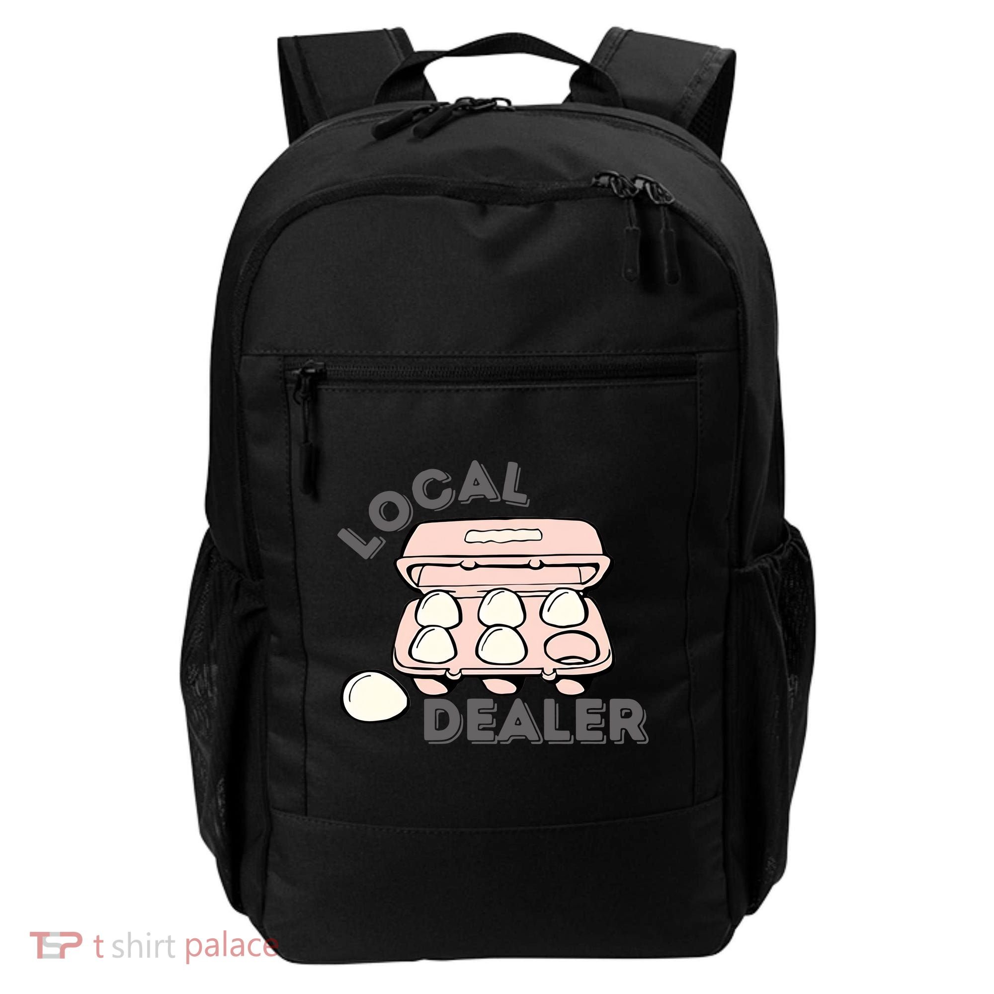 Local Egg Dealer Happy Easter Local Egg Dealer Farmer Farming Backpack