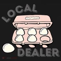Local Egg Dealer Happy Easter Local Egg Dealer Farmer Farming Toddler Hoodie thumb 2