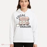 Local Egg Dealer Happy Easter Local Egg Dealer Farmer Farming Hoodie thumb 5