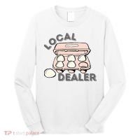 Local Egg Dealer Happy Easter Local Egg Dealer Farmer Farming Long Sleeve Shirt thumb 0