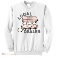 Local Egg Dealer Happy Easter Local Egg Dealer Farmer Farming Sweatshirt thumb 0