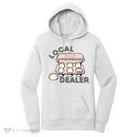 Local Egg Dealer Happy Easter Local Egg Dealer Farmer Farming Women's Hoodie thumb 0