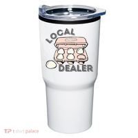 Local Egg Dealer Happy Easter Local Egg Dealer Farmer Farming Tumbler thumb 0