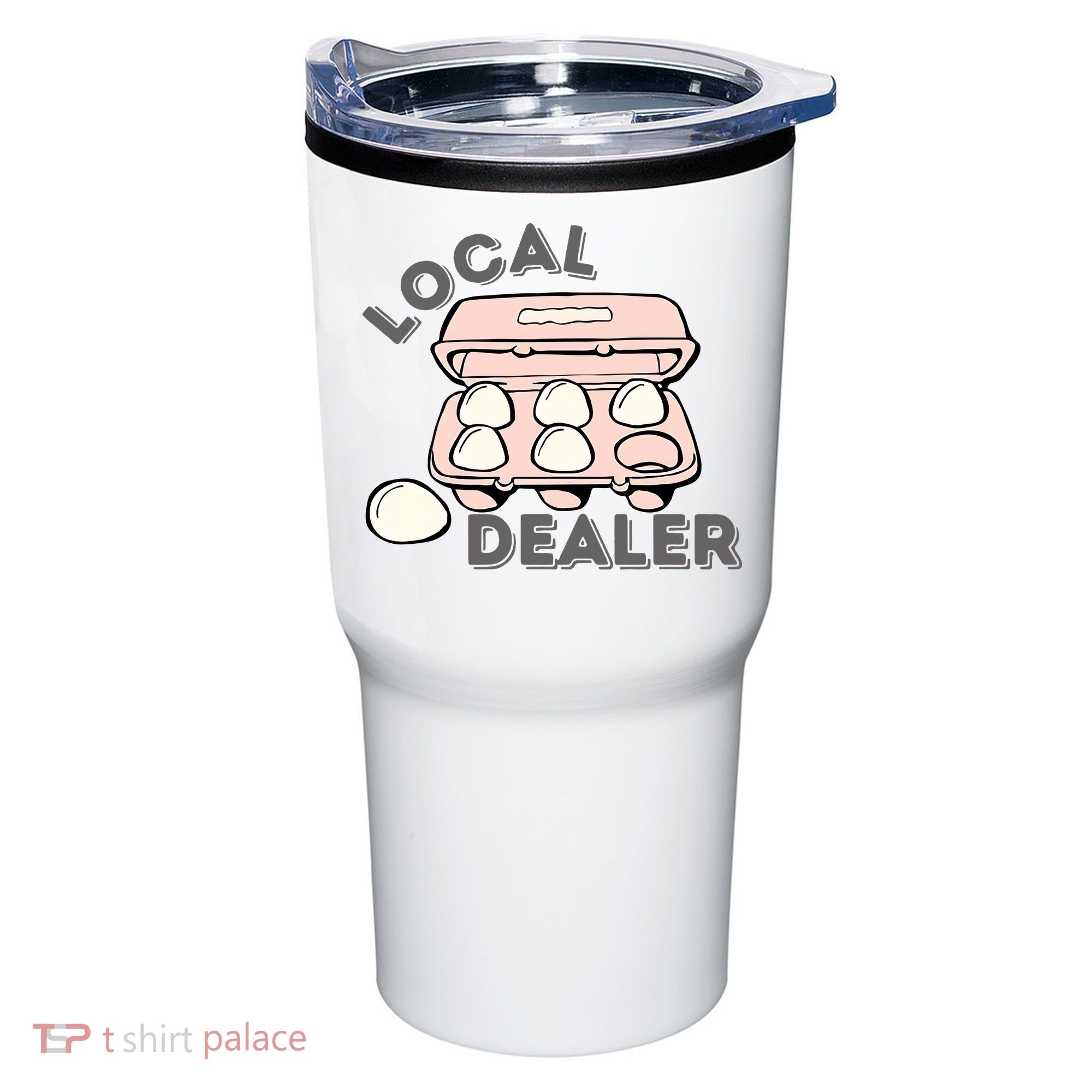 Local Egg Dealer Happy Easter Local Egg Dealer Farmer Farming Tumbler