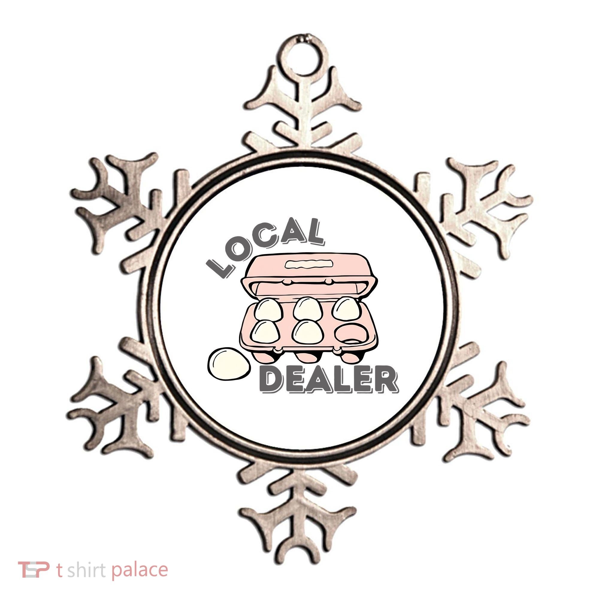 Local Egg Dealer Happy Easter Local Egg Dealer Farmer Farming Ornament