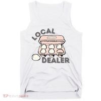 Local Egg Dealer Happy Easter Local Egg Dealer Farmer Farming Tank Top thumb 0