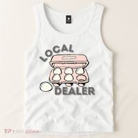 Local Egg Dealer Happy Easter Local Egg Dealer Farmer Farming Tank Top thumb 2