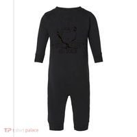 Local Egg Dealer Funny Bleached Chicken Lover Farm Farmer Infant Fleece One Piece thumb 0