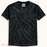 Local Egg Dealer Funny Bleached Chicken Lover Farm Farmer Kids Tie-Dye T-Shirt thumb 0