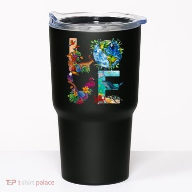 Love Earth Day Nature Tumbler