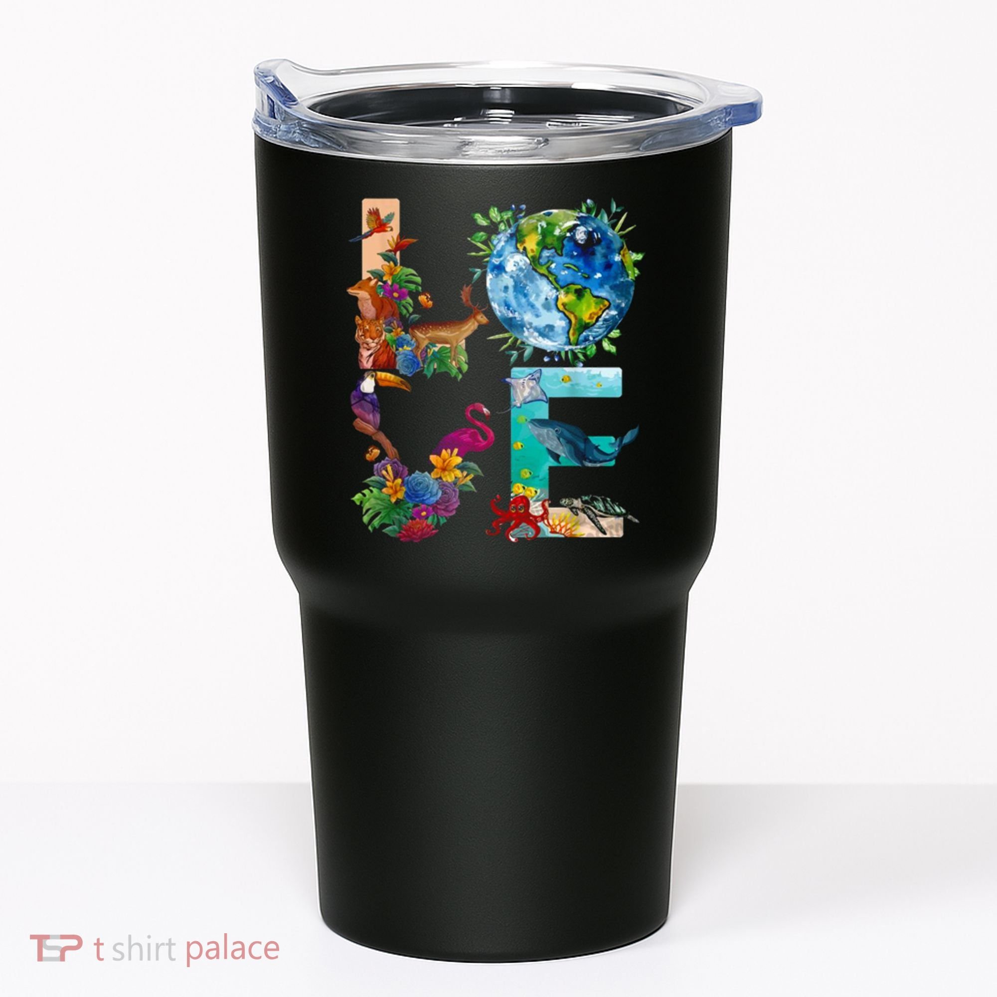 Love Earth Day Nature Tumbler