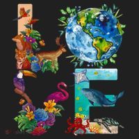 Love Earth Day Nature Golf Towel thumb 3