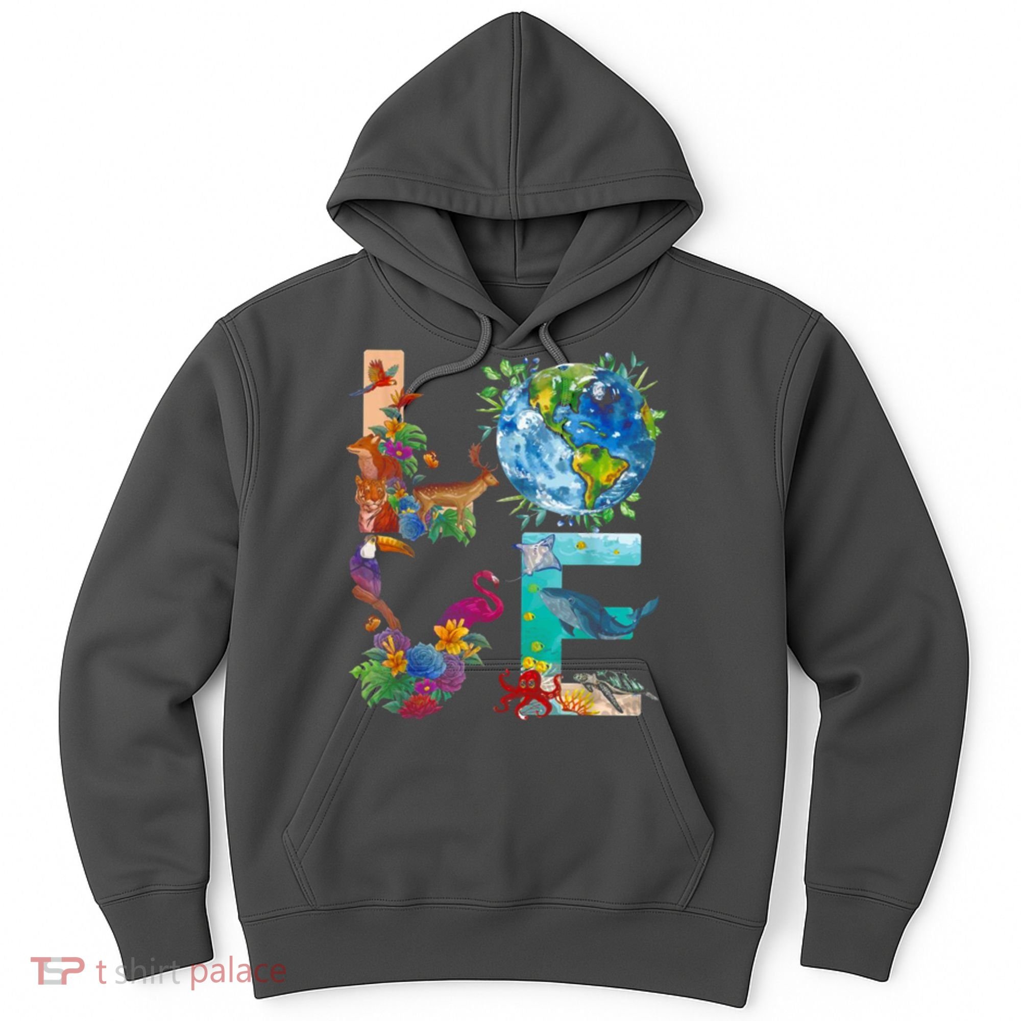 Love Earth Day Nature Hoodie