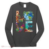 Love Earth Day Nature Long Sleeve Shirt thumb 0