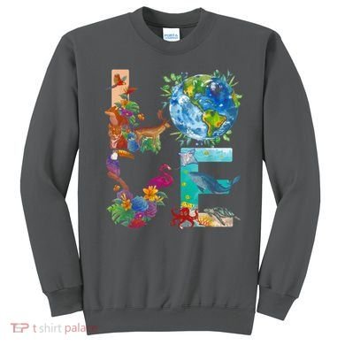 Love Earth Day Nature Sweatshirt