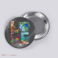 Love Earth Day Nature Button thumb 0