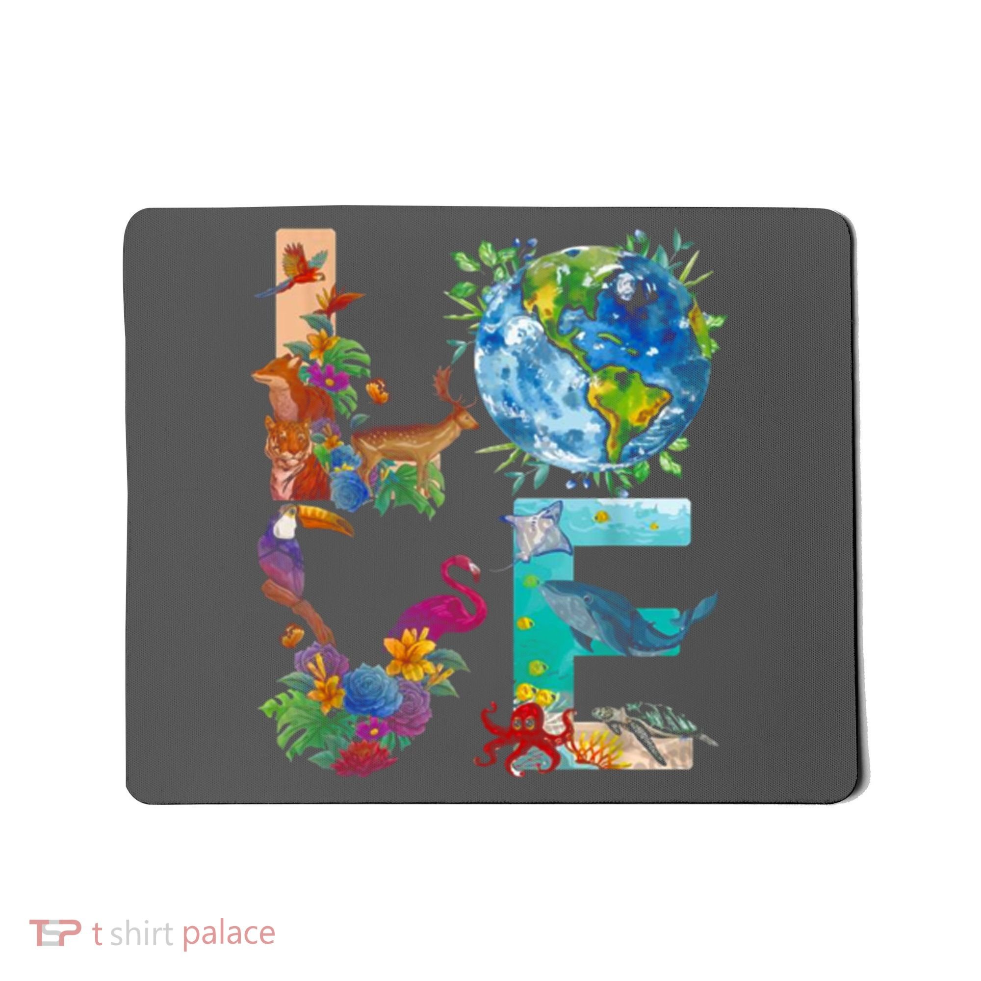 Love Earth Day Nature Mousepad