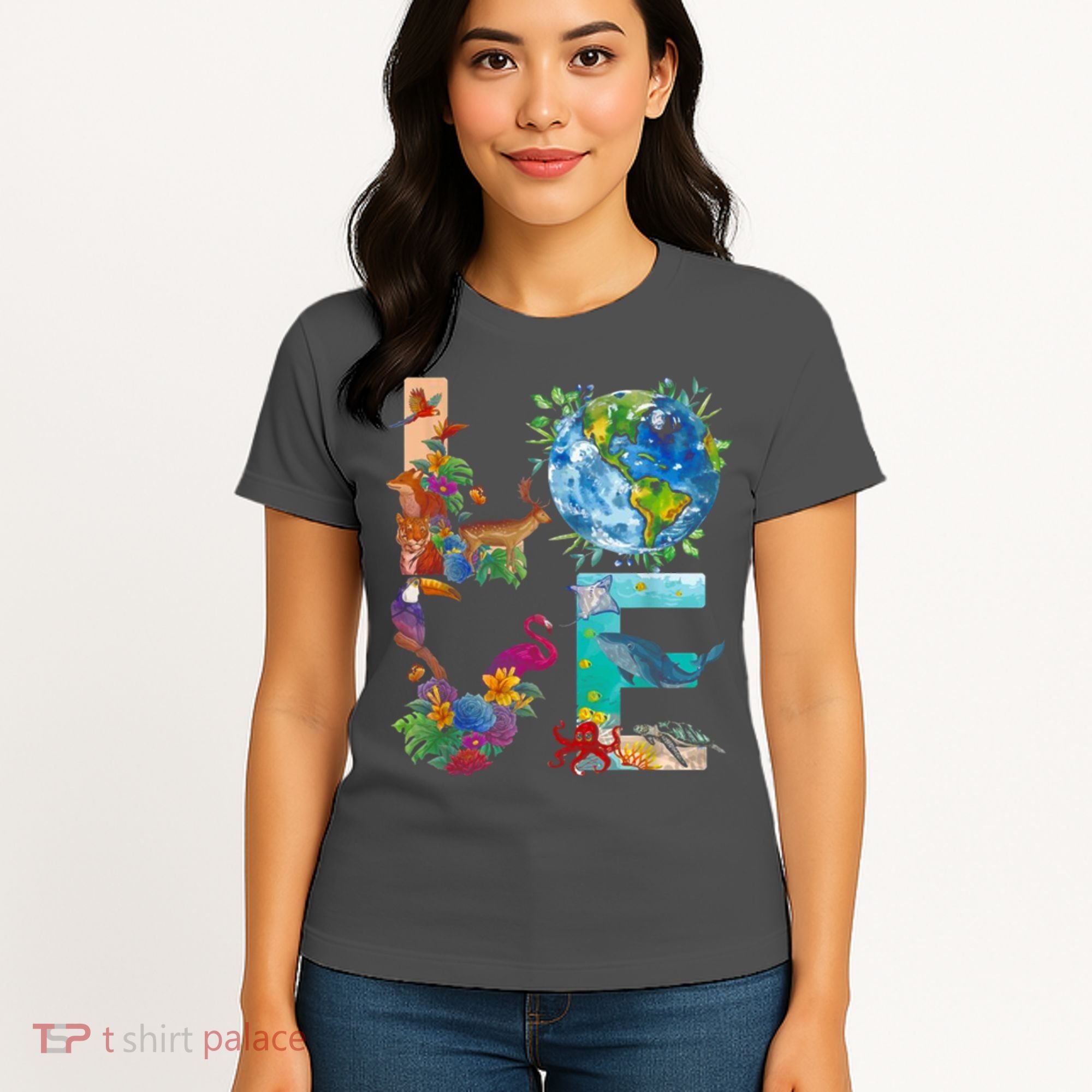 Love Earth Day Nature Women's T-Shirt