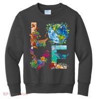 Love Earth Day Nature Kids Sweatshirt thumb 0