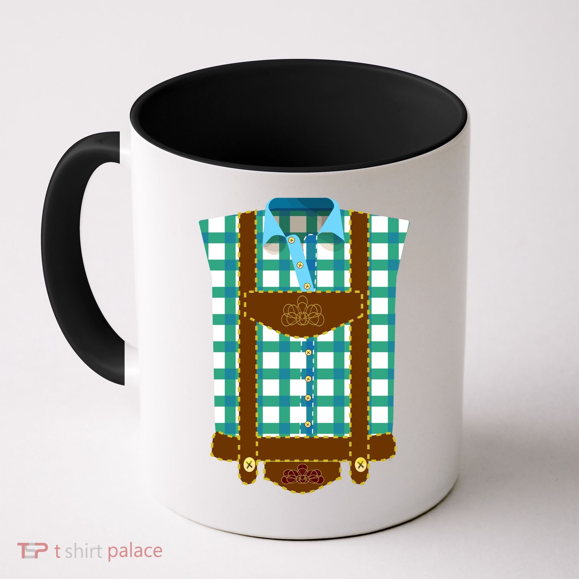 Lederhosen Costume Funny Oktoberfest Tux Coffee Mug