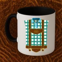Lederhosen Costume Funny Oktoberfest Tux Coffee Mug thumb 2