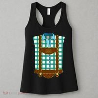 Lederhosen Costume Funny Oktoberfest Tux Women's Tank Top thumb 3