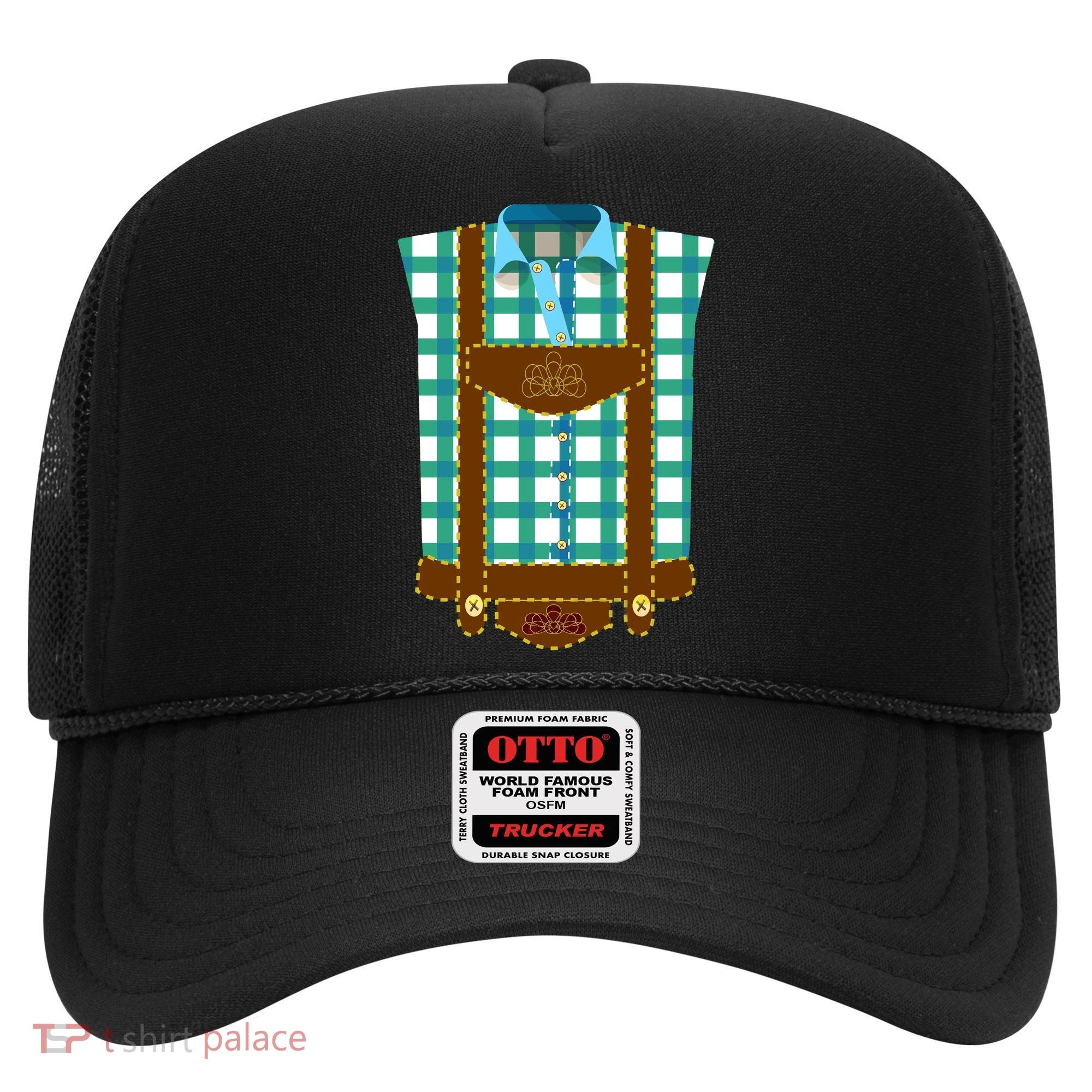 Lederhosen Costume Funny Oktoberfest Tux Hat