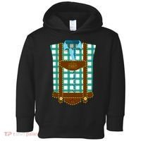 Lederhosen Costume Funny Oktoberfest Tux Toddler Hoodie thumb 0