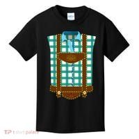 Lederhosen Costume Funny Oktoberfest Tux Kids T-Shirt thumb 0