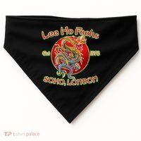 Lee Ho Fooks Soho London Est 1978 USA-Made Doggie Bandana thumb 0