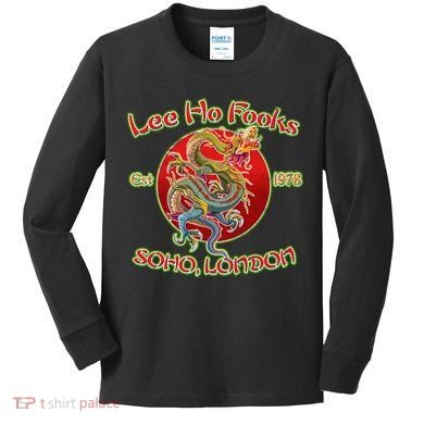 Lee Ho Fooks Soho London Est 1978 Kids Long Sleeve Shirt