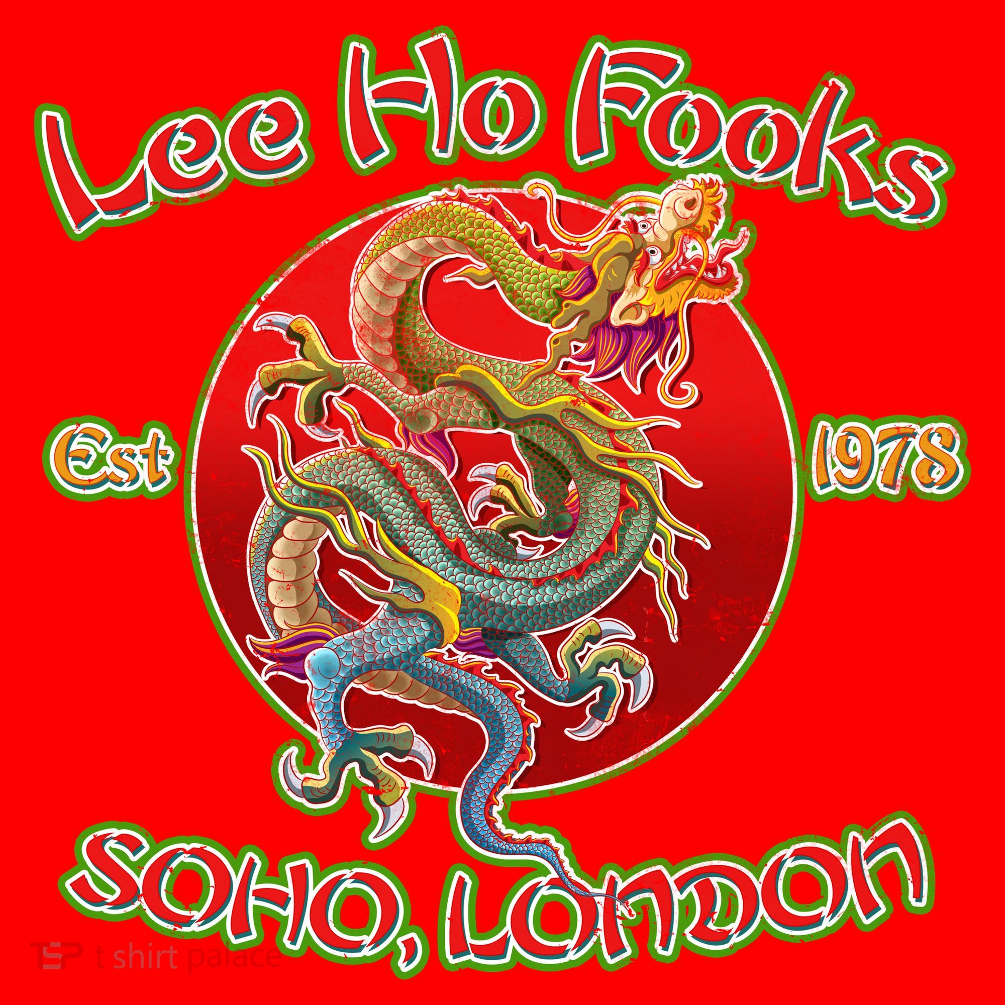 Lee Ho Fooks Soho London Est 1978 Santa Hat