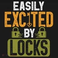 Locksmith Easily Excited Lockpicking Lock Pick Locksmithing Button thumb 1