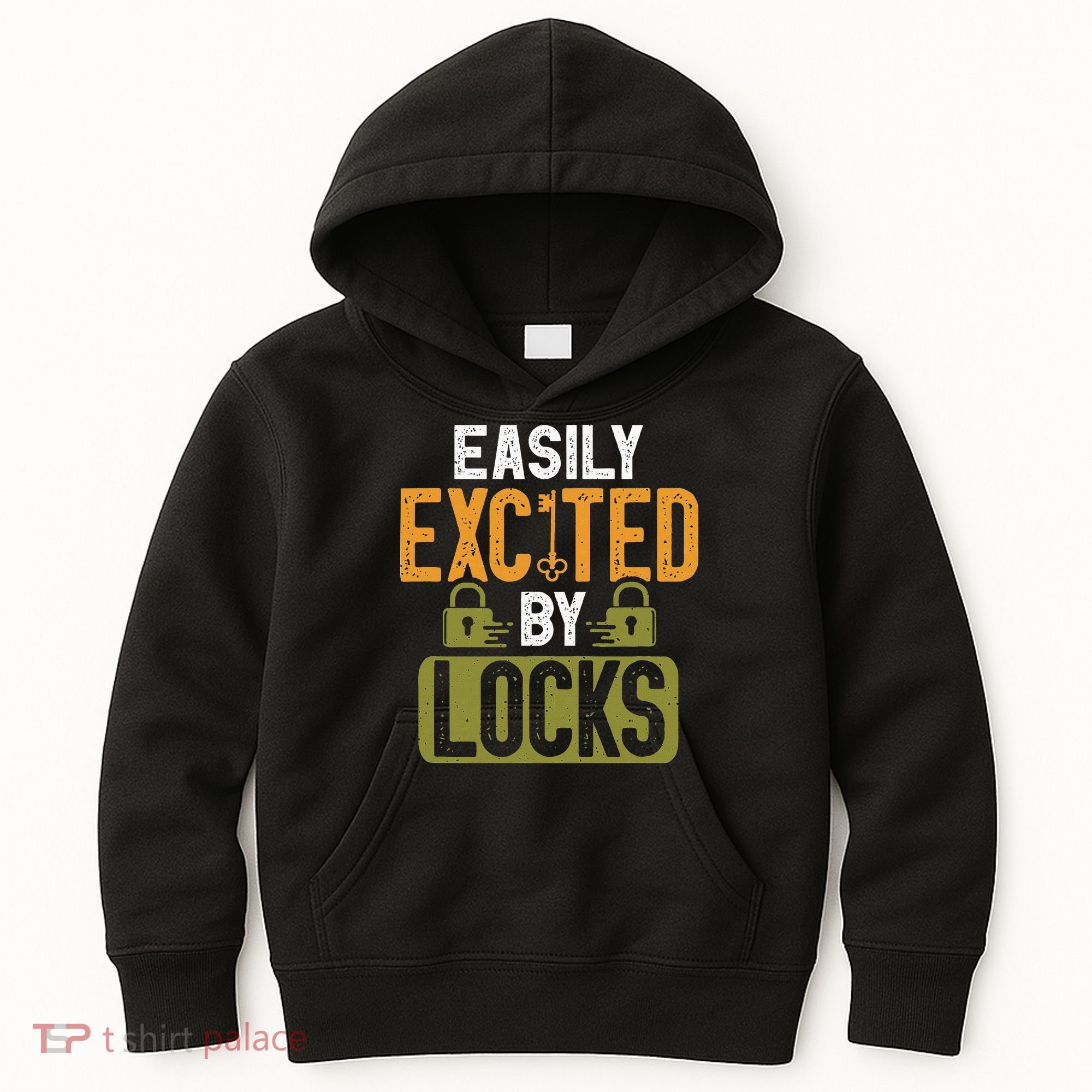 Locksmith Easily Excited Lockpicking Lock Pick Locksmithing Kids Hoodie
