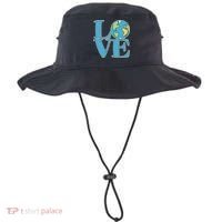 Love Earth Earth Day Simple Letter Box Bucket Hat thumb 0