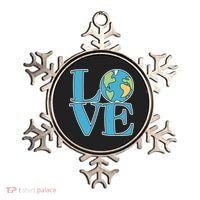 Love Earth Earth Day Simple Letter Box Ornament thumb 0