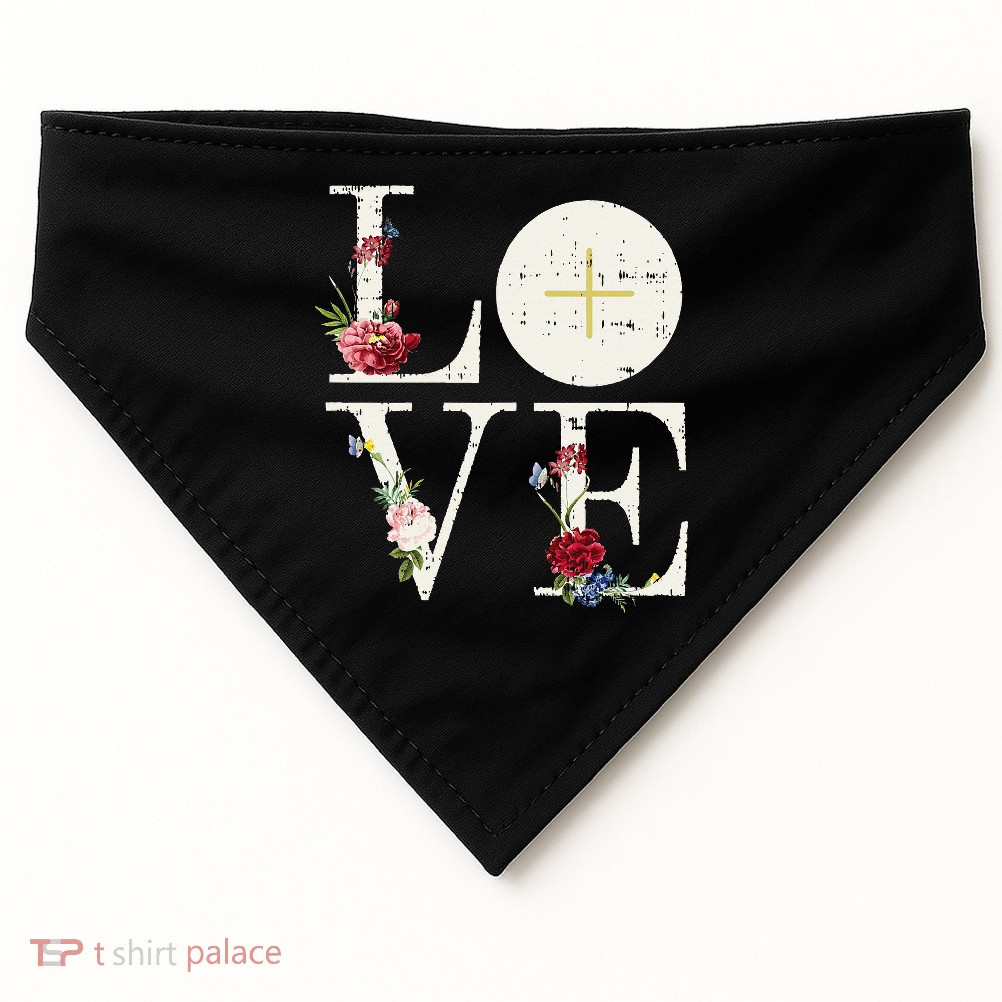 Love Eucharist First Holy Communion Christian Catholic Gift USA-Made Doggie Bandana