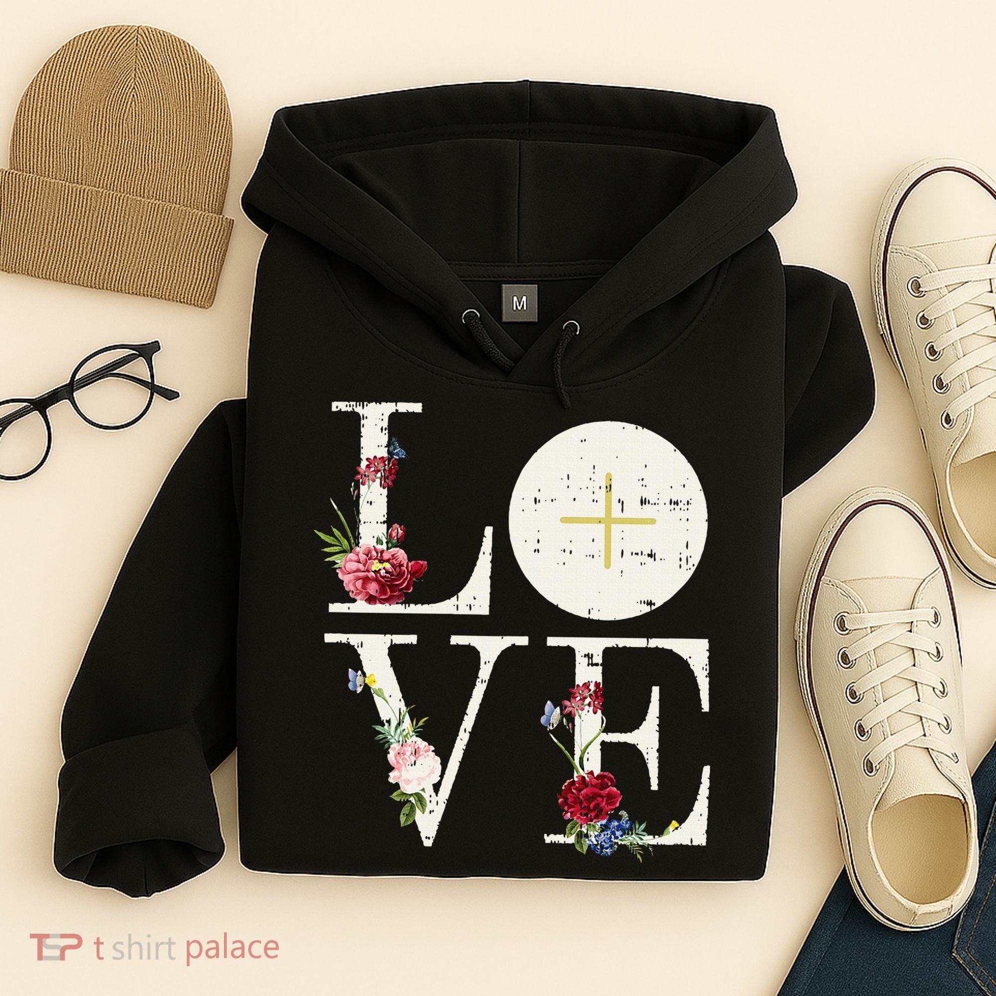 Love Eucharist First Holy Communion Christian Catholic Gift Hoodie