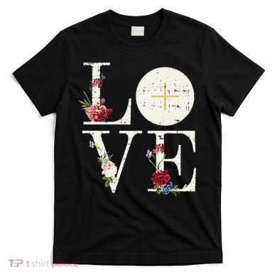 Love Eucharist First Holy Communion Christian Catholic Gift T-Shirt