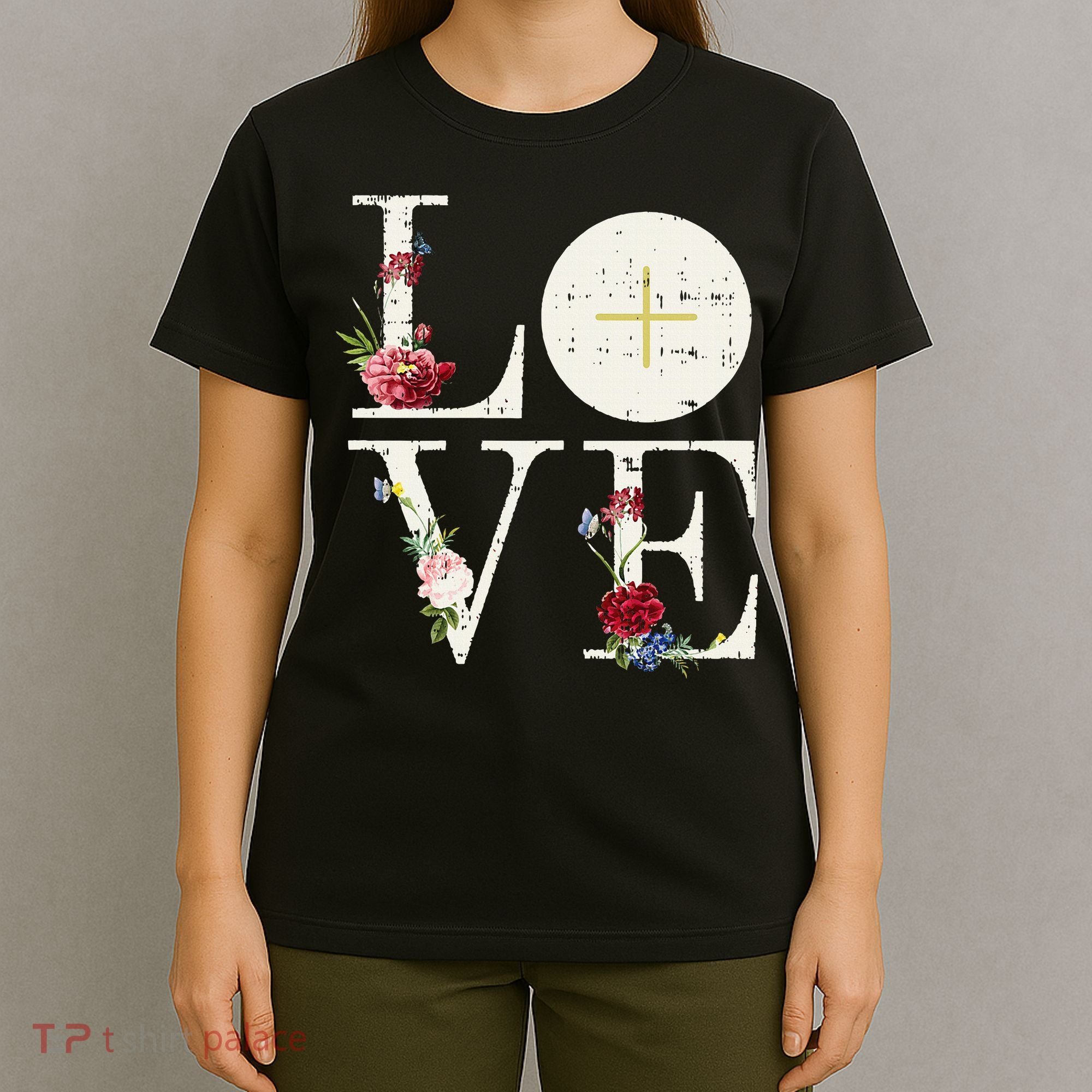 Love Eucharist First Holy Communion Christian Catholic Gift T-Shirt