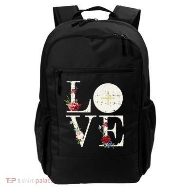 Love Eucharist First Holy Communion Christian Catholic Gift Backpack