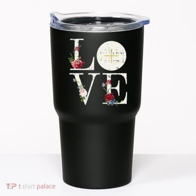 Love Eucharist First Holy Communion Christian Catholic Gift Tumbler