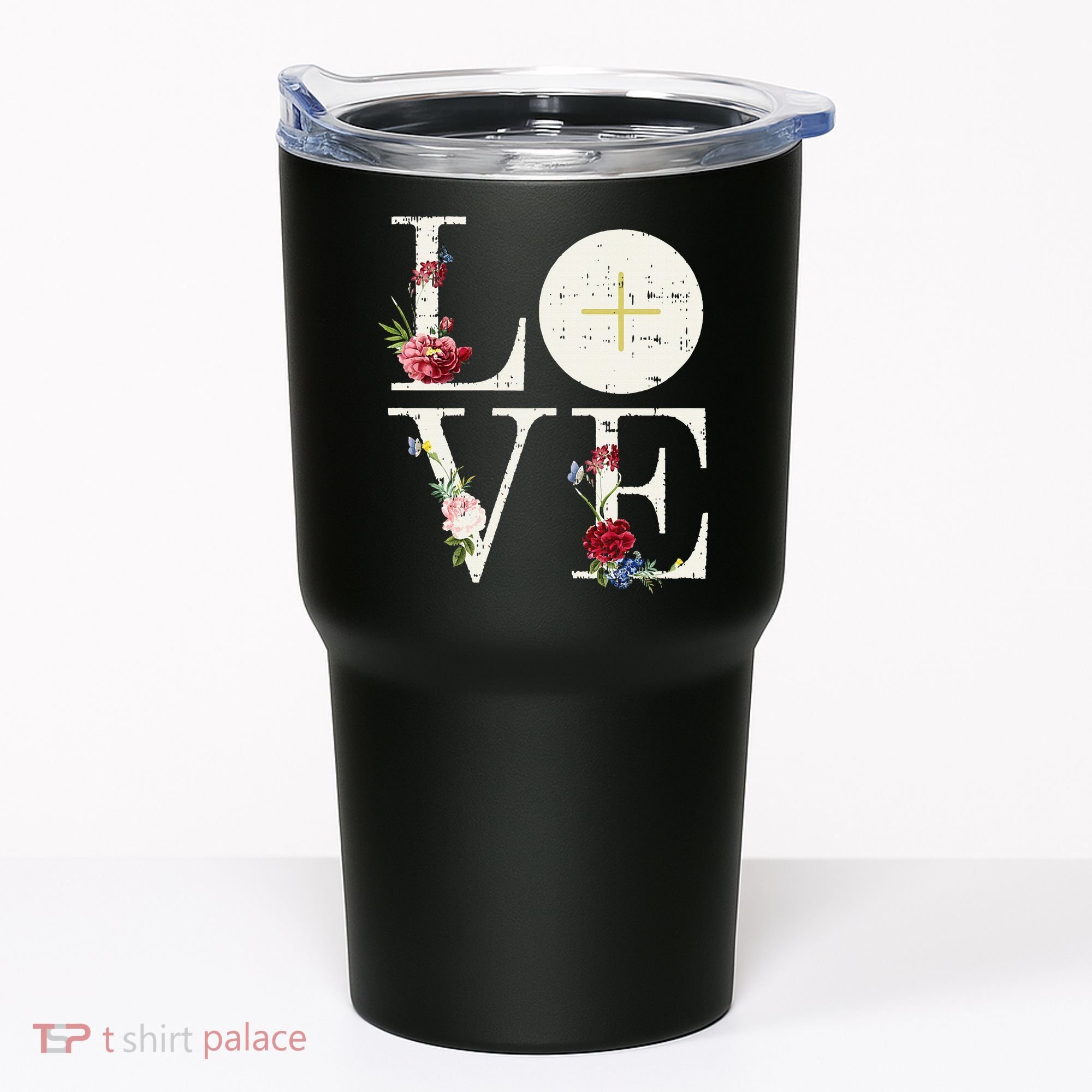 Love Eucharist First Holy Communion Christian Catholic Gift Tumbler
