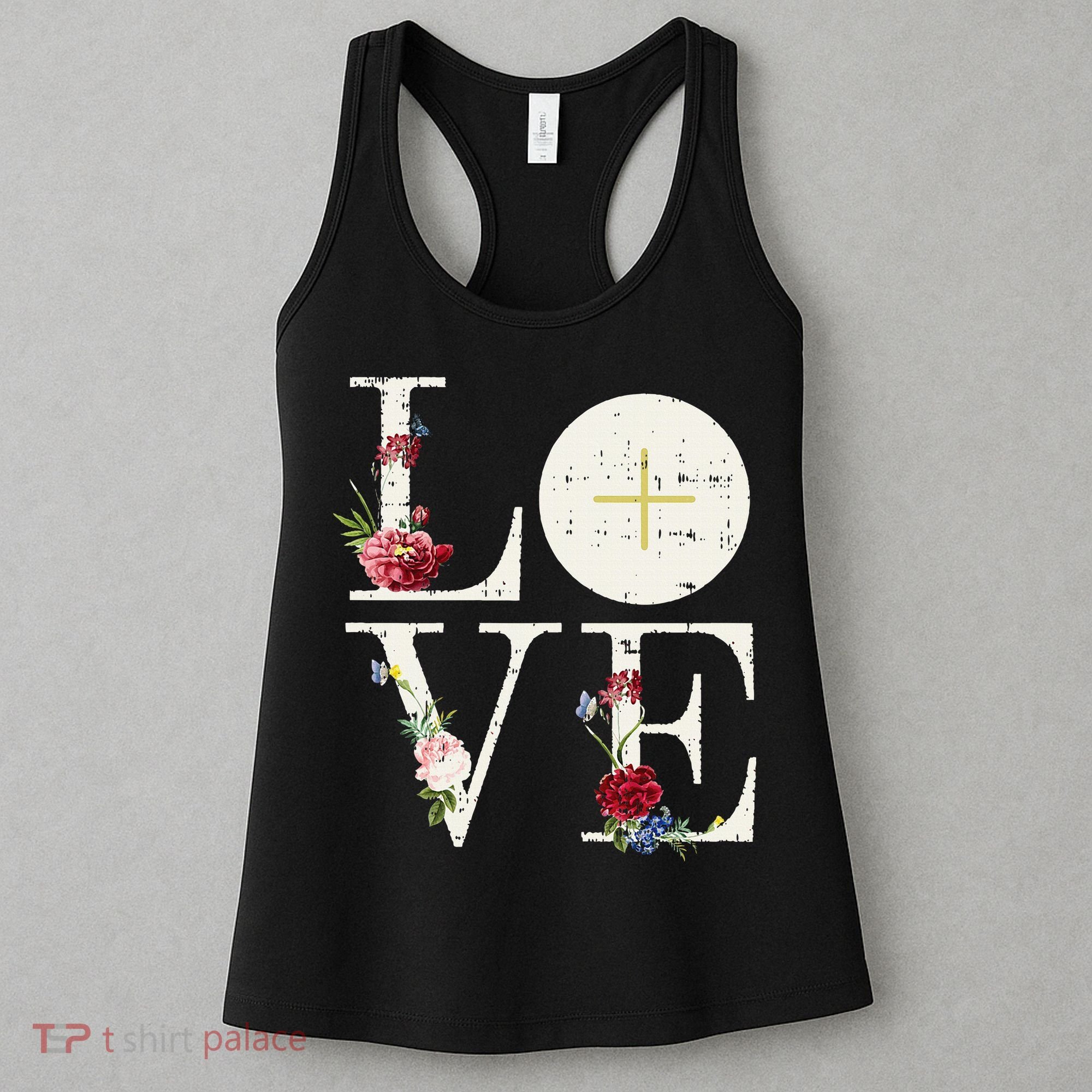 Love Eucharist First Holy Communion Christian Catholic Gift Women's Tank Top